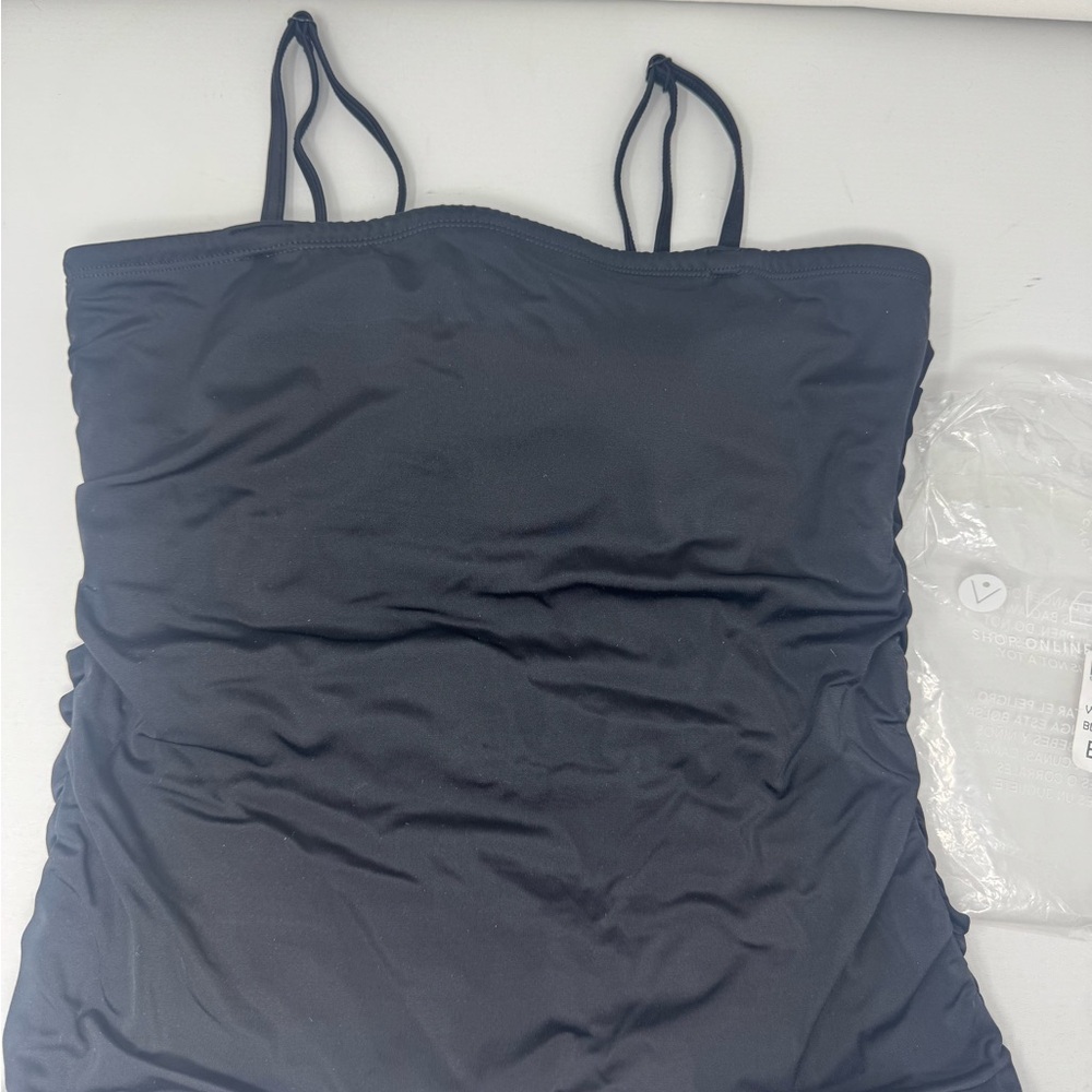 VENUS Charcoal Sleeveless Top